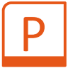 PowerPoint Alt 2 Icon 96x96 png